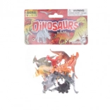 Zvieratká dinosaury v sáčku – sada figúrok