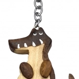 Drevená kľúčenka Krokodíl