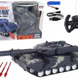 Zábavný vojenský RC tank pre deti