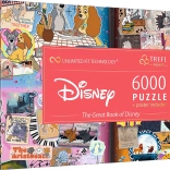 trefl puzzle uft veľká kniha disney 6000 dielikov