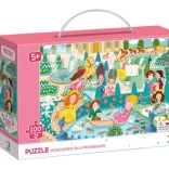 DODO puzzle princezné na promenáde, 100 dielikov