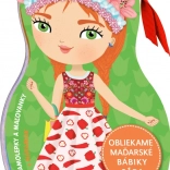 Kreatívne maľovanky Obliekame maďarské bábiky Sára