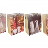 Darčeková taška Vianoce L 30 × 41 × 12 cm
