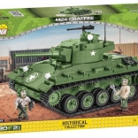 Cobi M24 Chaffee – stavebnica tanku z 2. svetovej vojny (590 dielikov, 2 figúrky)