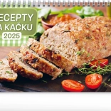 Stolný kalendár Recepty za kačku 2025