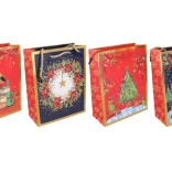 Darčeková taška Vianoce L 42 × 31 × 12 cm