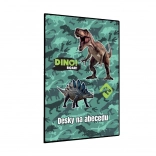 Abecedné dosky Dinosaurus