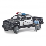 bruder policajný terénny pick-up ram s policajtom