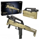 Skladací penový karabín FMG9 s vyhadzovaním nábojníc a svietidlom