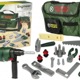Detská sada náradia v taške s vŕtačkou, kladivom a pílou