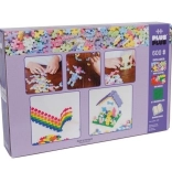 Stavebnica Plus-Plus Mini Mix 600ks (Pastelové/Neónové) + 2 základné dosky