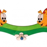 Drevený vešiak so tromi háčikmi lienky DoDo