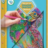 Grafix diamantové maľovanie blok A5 papagáj