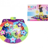 Tanečný hudobný koberec na batérie pre deti