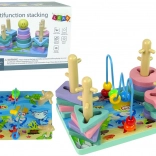 Drevené Kocky Morský Svet Edukačné Guličky