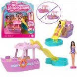 Mini loď s šmýkačkou a bazénikom MINI BARBIE LAND od Mattel