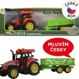 MaDe Traktor s prívesom hovoriaci po česky