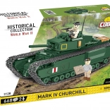 Stavebnica tanku MARK IV CHURCHILL 1:35 (668 dielov)