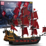 Mould King 13109 stavebnica pirátska loď Pomsta Kráľovnej Anny 3139 dielikov
