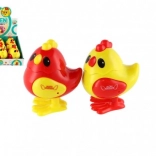 Skákajúce kuriatko na kľúčik z plastu 7 × 9 cm, 2 farby