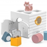 Drevená vkladačka so zvieratkami