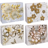 Darčeková papierová taška L 38 × 32 × 12 cm – celoročné motívy