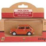 Model auta FIAT 126p PRL hnedý 1:43