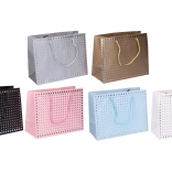 Darčeková taška 32 × 26 × 10 cm, celoročná, 6 farieb