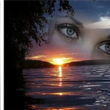 Diamantové maľovanie Súmrak na pláži 30x40cm