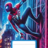 Zošit A5 nelinkovaný s motívom Superhrdinu