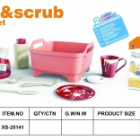 Detská upratovacia sada s doplnkami – modrá