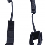 Poistné lanko na paddleboard čierne 275 cm