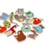 Magnetky lesné zvieratá