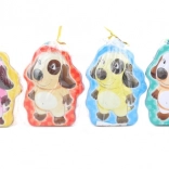 Kovová pokladnička s motívom psíka na zámok