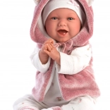 Realistická bábika bábätko so zvukmi a mäkkým látkovým telom 42 cm