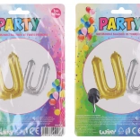 Nafukovací balónik - písmeno U