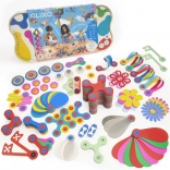 Clixo Family Party – magnetická flexibilná stavebnica 150 kusov