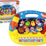 Edukativné pianinko s motívom vesmíru