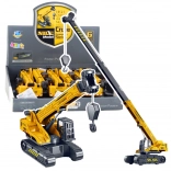 Pásový žeriav s výsuvným ramenom a otočnou kabínou 360°