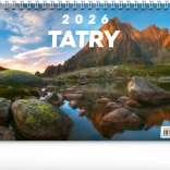 Stolový kalendár Tatry 2026