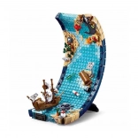 Sluban Kolumbova výprava – kreatívna stavebnica vlny s loďou