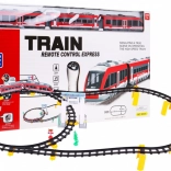 Vlak na diaľkové ovládanie + kopce + príslušenstvo - 62 dielov