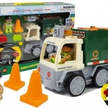 Diaľkovo ovládané smetiarske auto s doplnkami