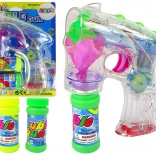 Stroj na mydlové bubliny Machine Gun, farebný