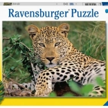 Puzzle RAVENSBURGER leopard – 100 dielikov