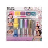 Detská sada líčenia CREATE IT! metalická