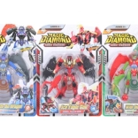 Transformovateľný robot dinosaurus – plastová hračka pre deti 3+