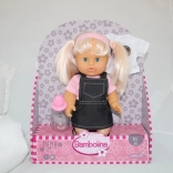 bábika Bambolina Nena 36 cm s fľaštičkou a náhradným tričkom