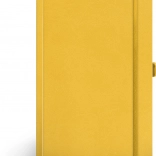 Linajkový zápisník NOTIQUE žltý 13 × 21 cm
