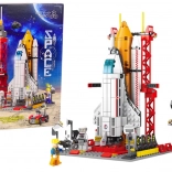 Vesmírna stanica Stavebné bloky Vesmírna raketová loď 521 dielov.